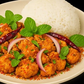 Larb Crispy Chicken