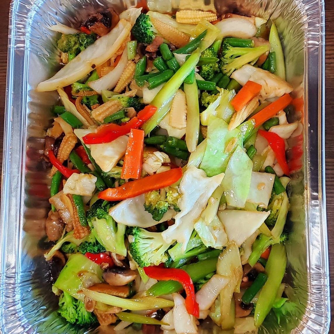Mixed Vegetable Stir‑Fry.