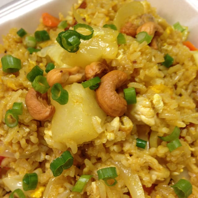 Pineapple Fried Rice.